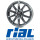 Rial Milano 6,5X15 5/100 ET38 Titanium
