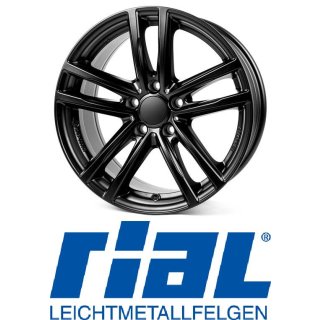 Rial X10 7X17 5/112 ET47 Racing-Schwarz