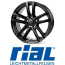 Rial X10 7X16 5/112 ET47 Racing-Schwarz