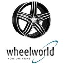 Wheelworld WH12 8X18 5/114 ET45 Schwarz Hochglanzpoliert