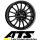 ATS Streetrallye 7X17 5/100 ET45 Racing-Schwarz
