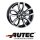 Autec Uteca 8,5X19 5/112 ET30 Schwarz poliert