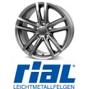 Rial X10 7,5X17 5/120 ET32 Metal-Grey