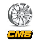 CMS C22 6,5X16 5/100 ET45 Racing Silver