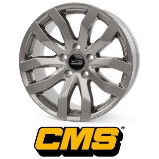 CMS C22 6X15 4/100 ET40 Grey Gloss