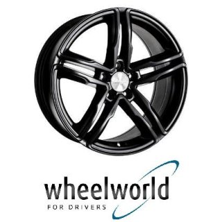 Wheelworld WH11 7,5X17 5/112 ET40 Schwarz Glänzend lackiert