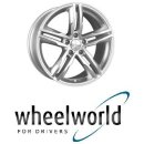 Wheelworld WH11 8X18 5/112 ET26 Arktic Silber lackiert