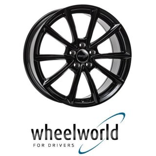 Wheelworld WH28 7,5X17 5/114 ET45 Schwarz Glänzend lackiert