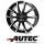Autec Astana 7X17 5/100 ET51 Schwarz poliert