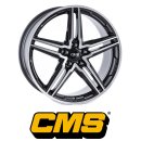 CMS C29 7,5X17 5/112 ET54 Diamond Black Gloss