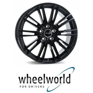 Wheelworld WH18 8X18 5/112 ET45 Schwarz Glänzend lackiert