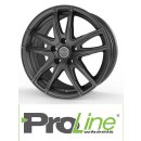 ProLine VX100 5,5X14 4/100 ET42 Black matt