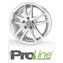 ProLine VX100 6X15 5/112 ET48 Arctic Silver