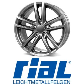 Rial X12 7,5X17 5/112 ET30 Metal-Grey