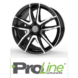 ProLine PXV 5,5X14 4/100 ET34 Black Polished