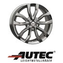 Autec Uteca 9X21 5/108 ET41 Titansilber