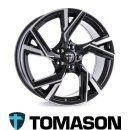 Tomason AR1 9,5X22 5/112 ET36 Black Diamond Polished