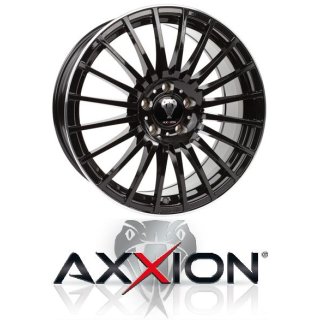 Axxion AX5 Excess 8,5X19 5/120 ET34 Schwarz Glanz lackiert Mit hochGlanzpoliert
