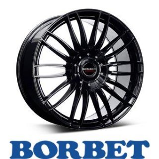 Borbet CW3 8,5X19 5/114,30 ET40 Black Glossy