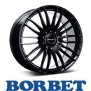 Borbet CW3 9,0X20 5/108 ET45 Black Glossy