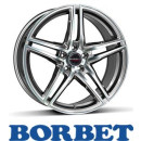 Borbet XRT 9,0X18 5/112 ET40 Graphite Polished