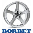 Borbet F 6,5X16 4/108 ET25 Brilliant Silver
