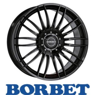 Borbet CW3 7,5X18 5/160 ET50 Black Glossy