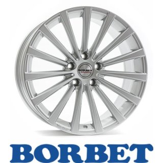 Borbet BLX 9,5X19 5/114,30 ET40 Brilliant Silver