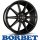 Borbet GTX 9,5X19 5/112 ET21 Black Rim Polished matt