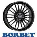 Borbet CW3 7,5X18 6/130 ET50 Black Glossy