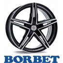 Borbet XRS 10,5X20 5/108 ET40 Black Polished Glossy