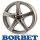 Borbet F2 5,5X14 4/100 ET39 Graphite Polished