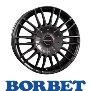 Borbet CW3 7,5X18 5/130 ET53 Mistral Anthracite Glossy
