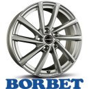Borbet V 7,0X17 5/112 ET47 Crystal Silver