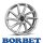 Borbet VTX 6,5X20 5/114,30 ET33 Brilliant Silver