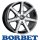 Borbet CWE 7,0X16 6/139,70 ET35 Mistral Anthracite Glossy Polished