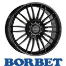 Borbet CW3 7,5X18 5/120 ET53 Mistral Anthracite Glossy
