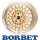 Borbet B 8,0X17 5/112 ET30 Gold Rim Polished