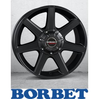 Borbet CWE 7X16 5/114,30 ET30 Black matt