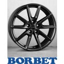 Borbet LX18 8,0X18 5/108 ET45 Black matt