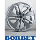 Borbet TX 9,0X20 5/112 ET20 Metal Grey Glossy