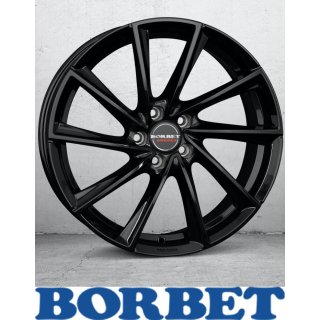 Borbet VTX 7,5X19 5/112 ET30 Black Glossy