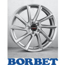 Borbet VTX 9,5X19 5/112 ET40 Brilliant Silver