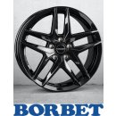 Borbet Z 7,5X17 5/112 ET30 Black Glossy