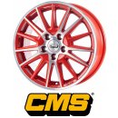 CMS C23 6,5X16 5/100 ET47 Diamond Red Gloss