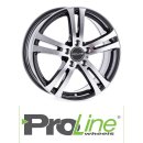 ProLine BX700 8,5X19 5/120 ET45 Black Polished