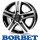 Borbet CWD 6X16 5/130 ET68 Black Polished Glossy