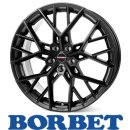Borbet BY 8,5X21 5/112 ET45 Black matt
