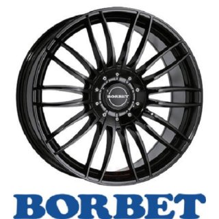 Borbet CW3 10,5X21 5/108 ET50 Black Glossy