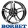 Borbet ATX 8,0X19 5/108 ET50 Black Polished Glossy